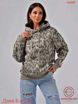 Женская толстовки с начесом - Bruno фото 4