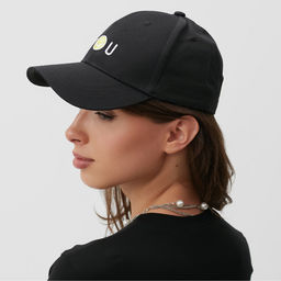 Кепка MINAKU YOU, чёрная, размер 56-58