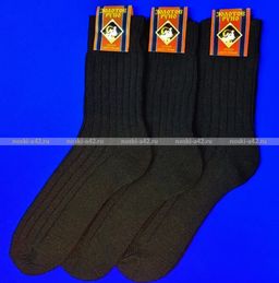 Цена за 10 пар. Ажур носки мужские ШЕРСТЬ арт. Н-15 (с-17) 27