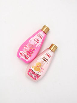 Гель для душа «С Новым годом», vanilla milkshake, набор 2 шт. × 200 мл, URAL LAB