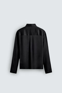 SATIN POLO SHIRT - Zara фото 8