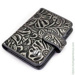 Маленький женский кожаный кошелек Sergio Valentini СВ 8064-001