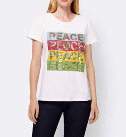 Футболка, белая - Heine фото 3