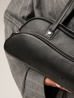 Кожаная сумка Roxy DBR 31186 черный фото 3