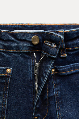Z1975 HIGH-WAIST MINI FLARE JEANS - Zara фото 9