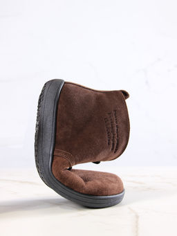 Босоногие ботинки EDART 208.NATAbl.Коричневая замша/байка фото 10