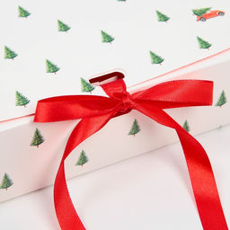 Коробка складная двухсторонняя С новым годом, 20 18 5 см, БЕЗ ЛЕНТЫ - Дарите счастье фото 3