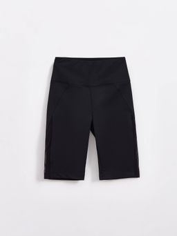 CONTE Спортивные велосипедки с полупрозрачными вставками DOUBLE CONTE SPORT LS 2272 black - Conte elegant фото 5