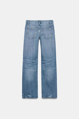 TRF MID-WAIST BAGGY JEANS - Zara фото 17