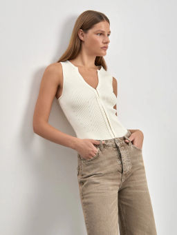 EMKA / Трикотажный топ на крючках  фото 2