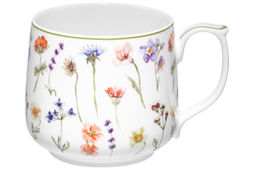 Кружка 500 мл 13,5*10*9 см Флорентина NEW BONE CHINA, фарфор - Elan gallery фото 3