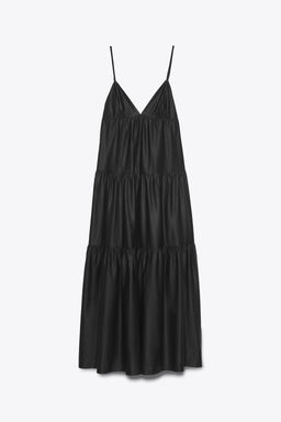 PANELLED MIDI DRESS - Zara фото 19