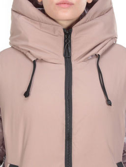 2235 PINK POWDER Пальто женское зимнее AKIDSEFRS (200 гр. холлофайбера) - Fashion фото 10