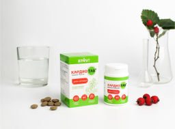 Травяные таблетки Кардиотаб, 45 г (90 таб по 0.5 г) Новинка Алфит 8539 фото 4