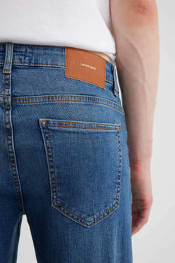 Джинсовые брюки скинни Carlo очень узкого кроя с нормальной талией и очень узкими штанинами - Defacto фото 8