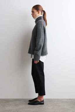 PANTAL?N SLIM FIT CROPPED - H&m фото 4
