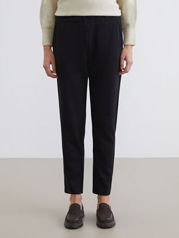 B?y?k Beden Beli Lastikli Kad?n Pantolon