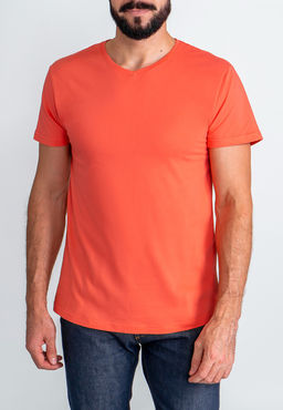 Футболка мужская короткий рукав GREG G146-RD-9012 (коралл)