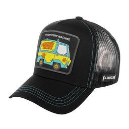 Бейсболка CAPSLAB арт. CL/SD1/1/MAC2 Scooby-Doo Mystery Machine (черный)