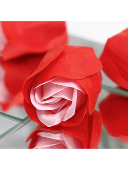 Мыльные розочки, красно-розовые, набор 24 шт. - SB BEAUTY фото 6