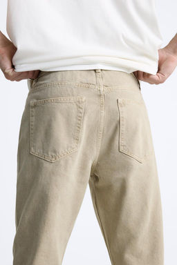 SLIM FIT CROPPED JEANS - Zara фото 23