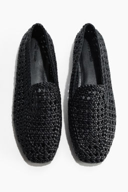 Mocasines de piel con dise?o entrelazado - H&m фото 4