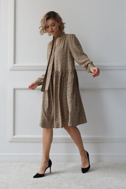 Платье с длинным рукавом - Looklikecat фото 3