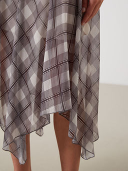 Beli Fermuarl? Ekose A Kesim Etek