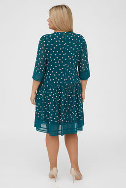 Платье Luxury Moda 1155 зеленое