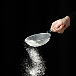 Цена за 2 шт. Сито для просеивания Доляна «Краски», d=12 см, серебристое