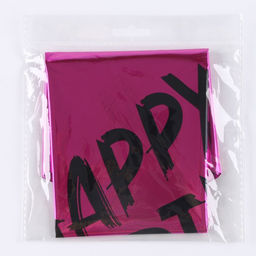 Цена за 5 шт. Воздушный шар фольгированный 18" Happy