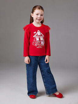 ACOOLA / Джемпер детский для девочек Argo красный