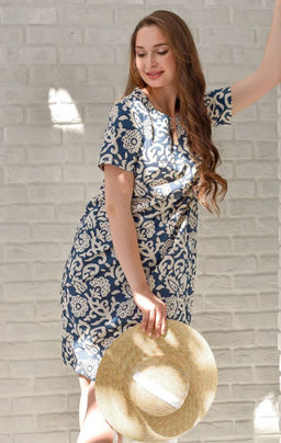 Платье полулен Вологда - Оптима фото 5