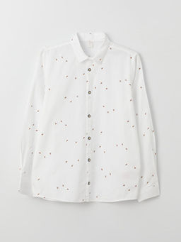 Desenli Uzun Kollu Erkek ?ocuk G?mlek