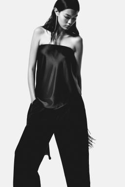 Top bandeau de sat?n - H&m фото 3