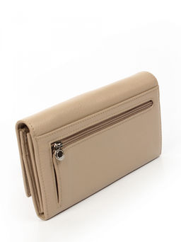 LACCOMA кошелек LA-1081-бежевый натуральная кожа