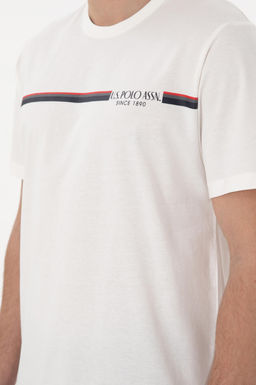Erkek Beyaz Pijama Tak_m_ Sepette S_rpriz _ndirim - U.s. polo assn фото 7