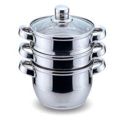 Пароварка 2,5 л, 2-яр., нерж.сталь арт. KL-4105-18