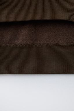 EMBROIDERED HOODIE AND WIDE-LEG TROUSERS SET - Zara фото 8