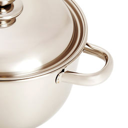 Кастрюля ПРИМА БЛЕСК 1,75л мет.крышка ТРС-3 (160мм) арт.1с760, арт.3с77 Аша