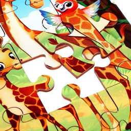 Пазлы Прогулка в зоопарке - Лесная мастерская фото 4