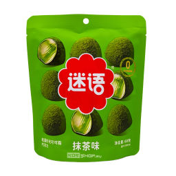 Трюфели со вкусом зеленого чая матча ХэйЦзиньГан / HeiJinGang, Китай, 60 г Акция