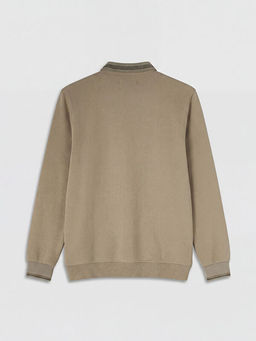 Polo Yaka Erkek Sweatshirt