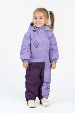 Комбинезон демисезонный сирень