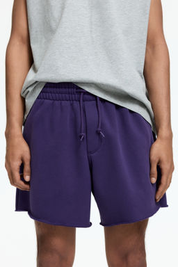 Pantal?n corto en sudadera Relaxed Fit - H&m фото 4
