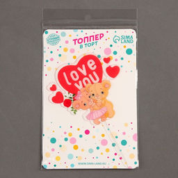Топпер Влюблённые мишки - Страна карнавалия фото 11