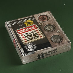 Подарочный набор Тому, кто всегда впереди: чай чёрный 50 г., кофе со вкусом: лесной орех 50 г., варенье из сосновых шишек 30 г., крем-мёд 2 шт х 30 г - Фабрика счастья фото 7