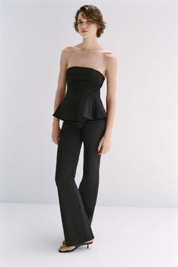 PEPLUM BANDEAU TOP - Zara фото 4