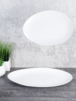 Блюдо овальное 28,5х20х2 см / SWR-45 /уп 30/ - Галеонтрейд фото 3