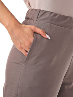 брюки  из футера 2х нитка пенье (хлопок с лайкрой) - А+б коллекция фото 19